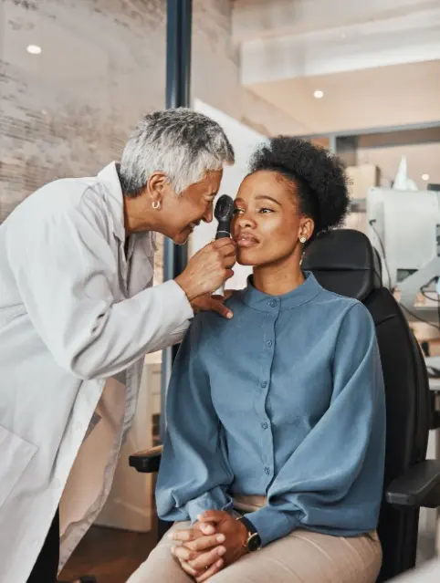 eye exam consultation